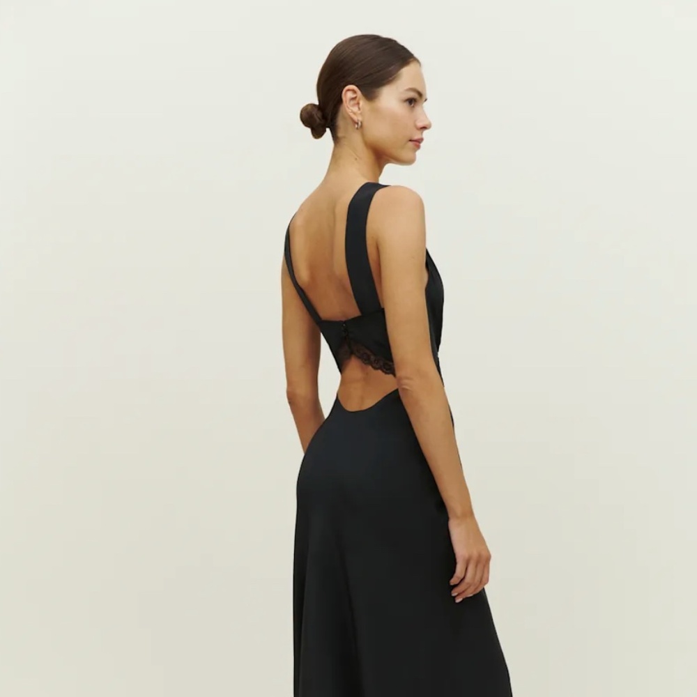 REFORMATION PROVENCE SILK DRESS